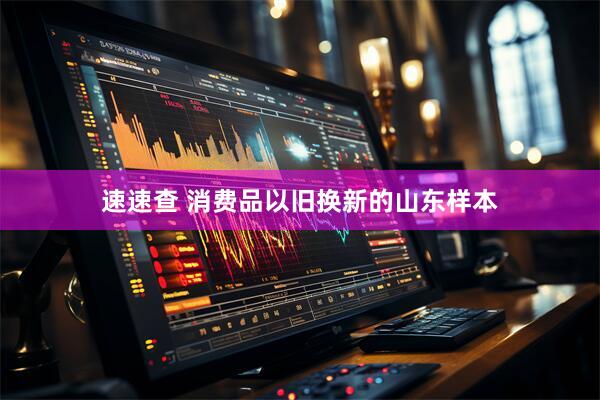 速速查 消费品以旧换新的山东样本