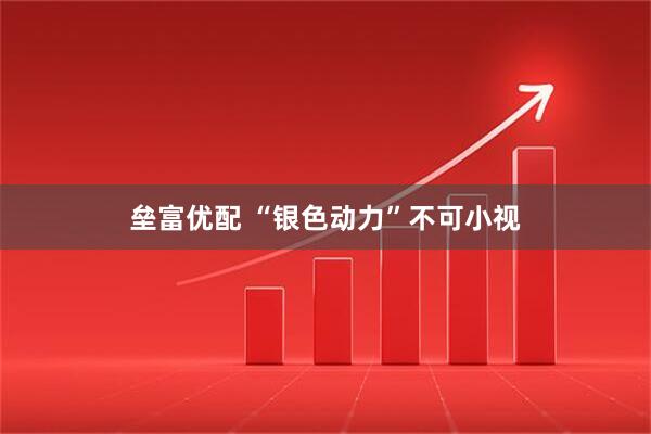 垒富优配 “银色动力”不可小视
