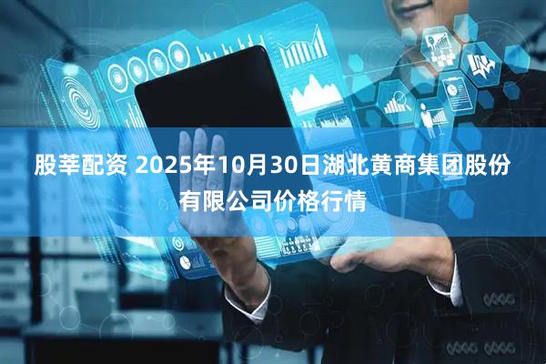 股莘配资 2025年10月30日湖北黄商集团股份有限公司价格行情