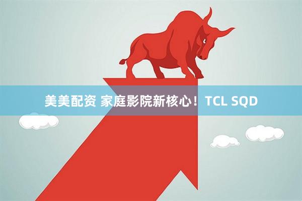 美美配资 家庭影院新核心!TCL SQD