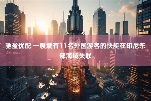 驰盈优配 一艘载有11名外国游客的快艇在印尼东部海域失联